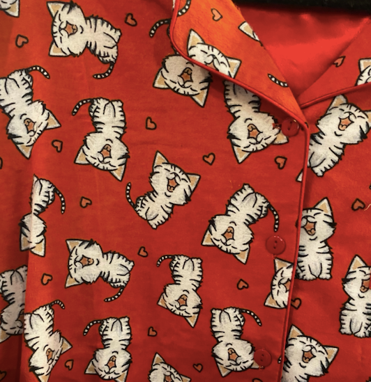 KayAnna Flannel Night Shirt- F12432-100%cotton