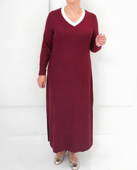 Kayanna Long Lounge Dress- L10270
