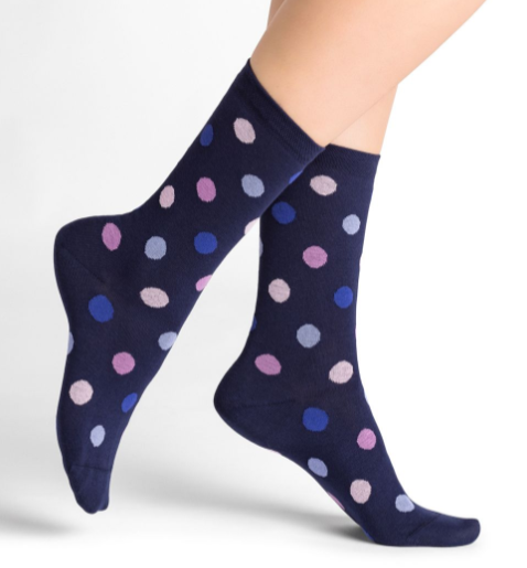 Bleuforet- Short Boho Openwork Socks- 6473