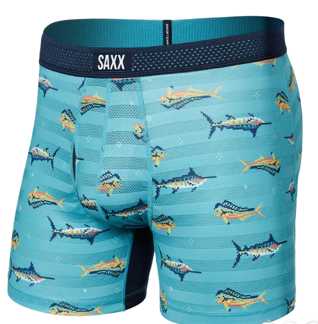 SAXX - DropTemp Cooling Mesh Boxer Brief - SXBB09F