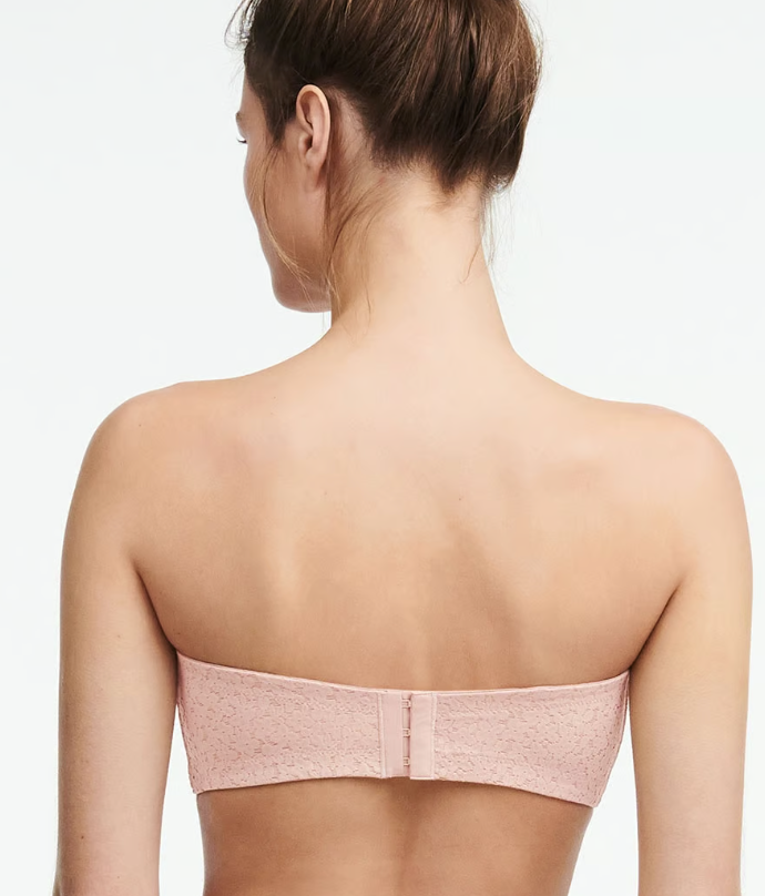 Chantelle- NORAH COMFORT SMOOTH STRAPLESS BRA- Rose- C13F50
