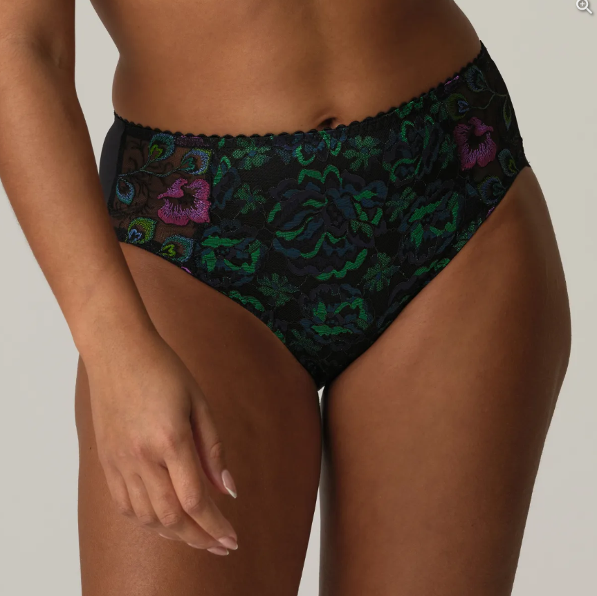 Prima Donna Full Briefs/ Luxury Thong - San Angel Peacock - 0563491/0663490