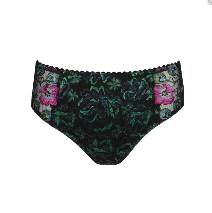 Prima Donna Full Briefs/ Luxury Thong - San Angel Peacock - 0563491/0663490