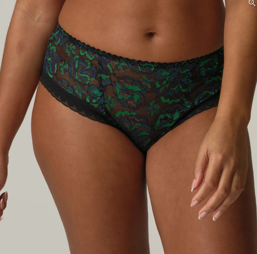 Prima Donna Full Briefs/ Luxury Thong - San Angel Peacock - 0563491/0663490