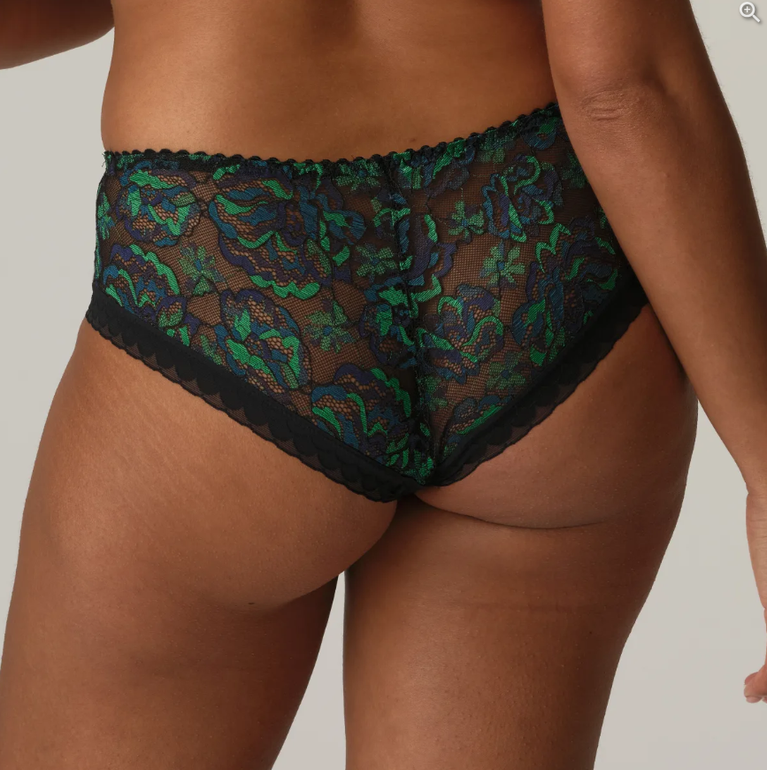 Prima Donna Full Briefs/ Luxury Thong - San Angel Peacock - 0563491/0663490