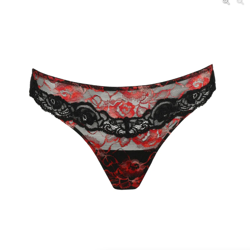 Marie Jo Selyna Spicy Red Thong - 0602830