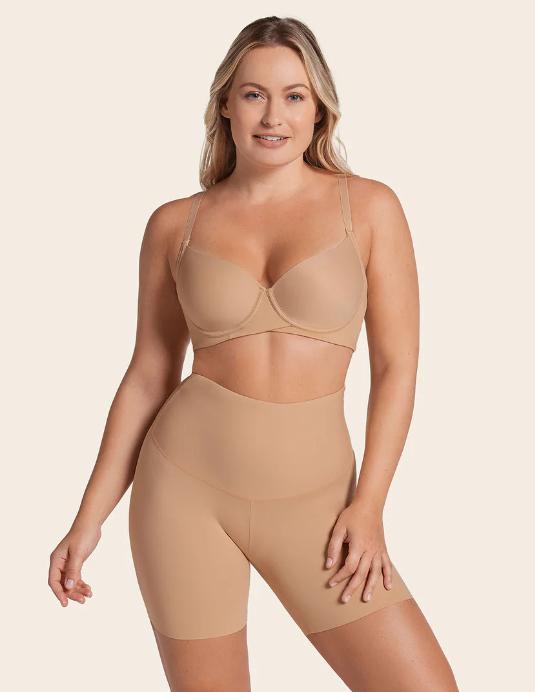 Leonisa-Firm High Waisted Shaper Slip Short-012925