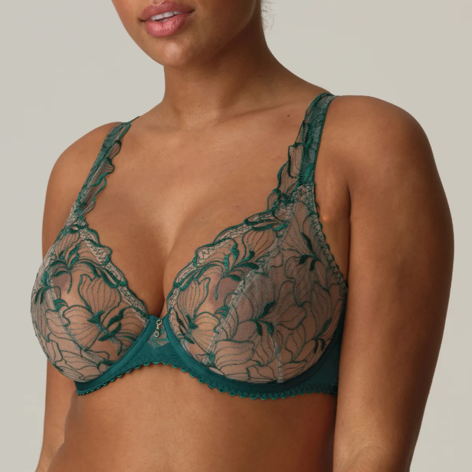 PrimaDonna Springdale Plunge Bra Jasper Green - 0163474