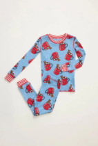 PJ Salvage-Hug In A Mug-Kids PJ Set-RQKHIST-DENIM