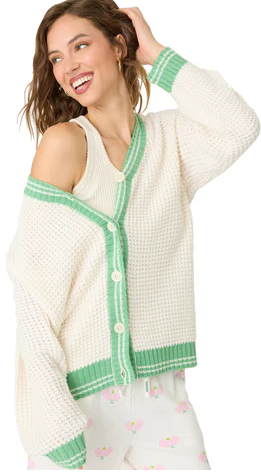 Happiest on the court cardigan- RSHCCA