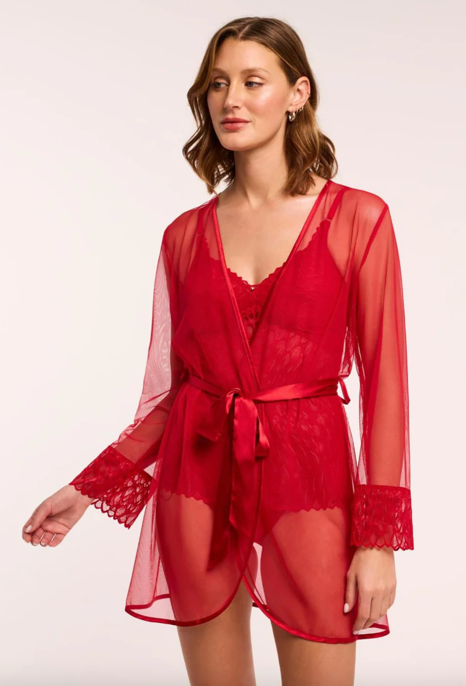 Montelle Lacy Cover-up- 9341- Black