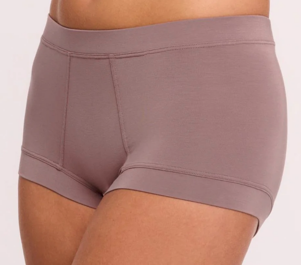 Fleur't Boxer Short-Black/Capuccino/Ink/Chilli Rib -607