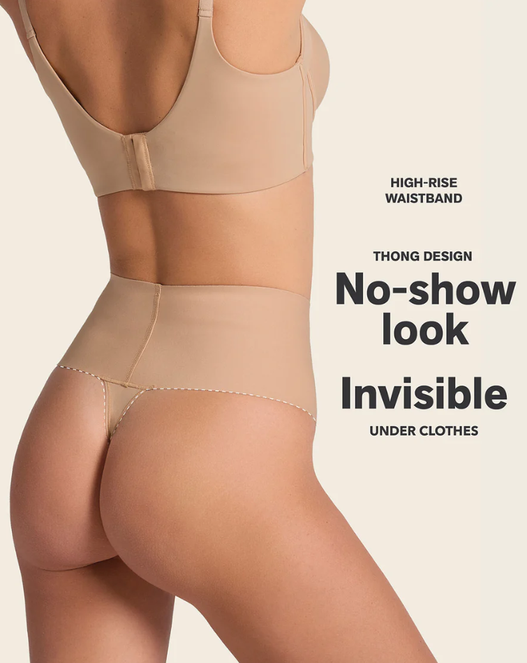 Leonisa High-Tech High-Waisted Sculpting Thong - 092046