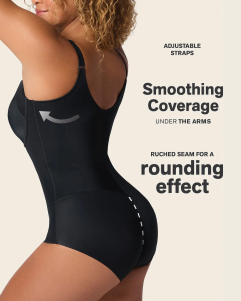 Leonisa-Core Boldly-Scoop Back Wireless Classic Sculpting Bodysuit-018533