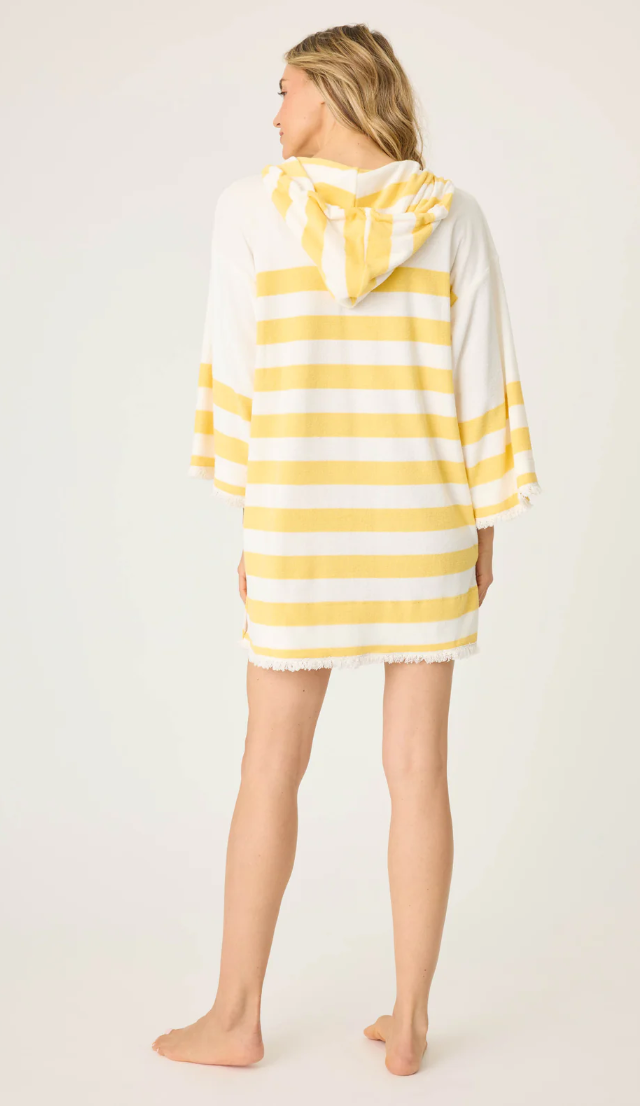 PJ Salvage-Cabana Paradise Stripe Cover Up Dress-RSCDD