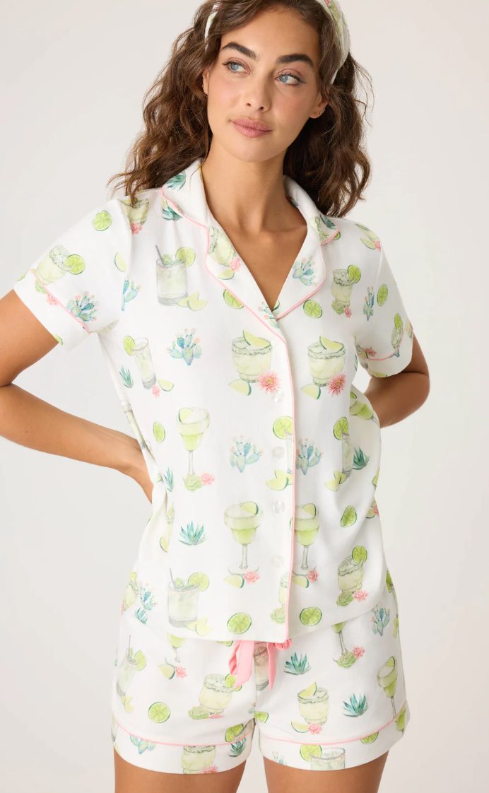 PJ Salvage- Lime & Sunshine 3-piece PJ set-RSLSPJ