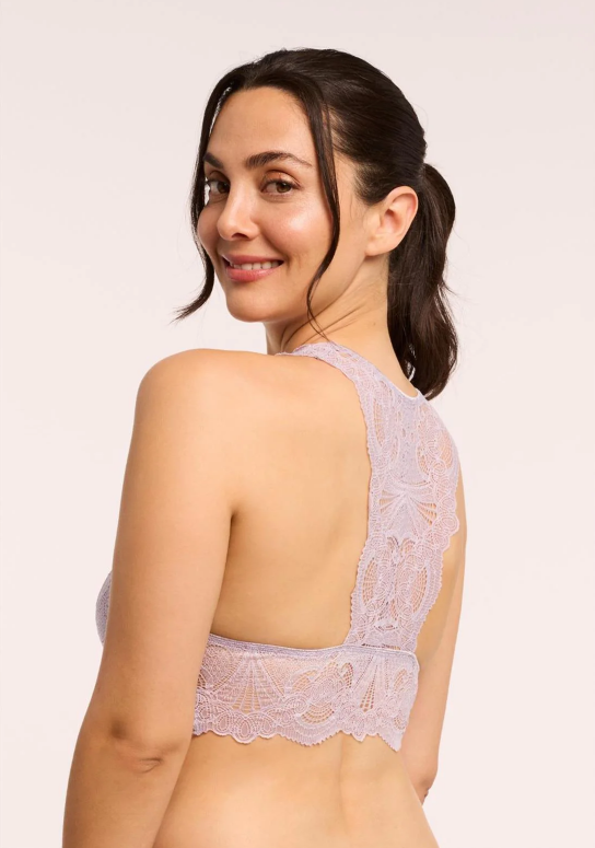 Fleur't Belle Époque Full Lace T-Back Bralette -612F