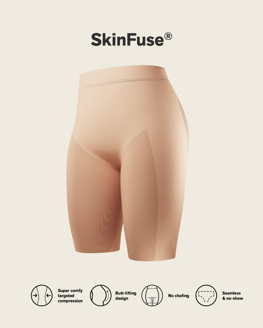 Leonisa Well-Rounded Invisible Butt Lifter Shaper Short- 012778