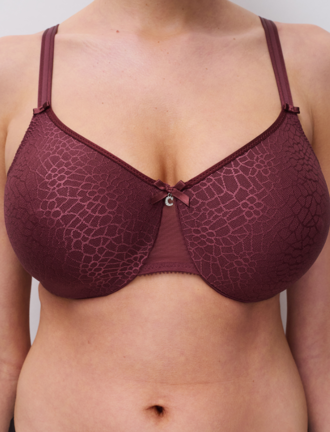 Chantelle C Magnifique C18910 Very Covering Molded Bra - Sienna