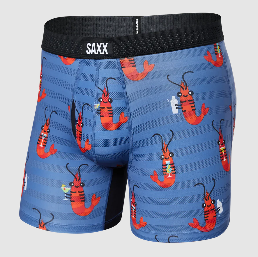 SAXX - DropTemp Cooling Mesh Boxer Brief - SXBB09F
