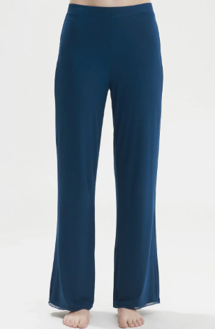 Aurore Simone perele loungerwear- 1C9660- Pant Black/ Poseidon Blue/full moon