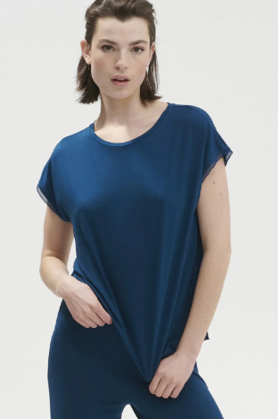 Simone Perele 1C9901 AURORE- Full Moon/ Poseidon Blue - Tshirt