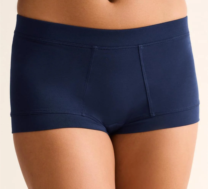 Fleur't Boxer Short-Black/Capuccino/Ink/Chilli Rib -607