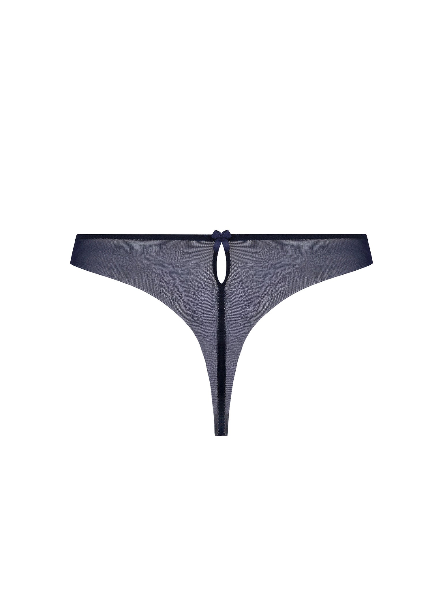 LISE CHARMEL SPLENDEUR SOIE  Thong- MARINE- ACC0080
