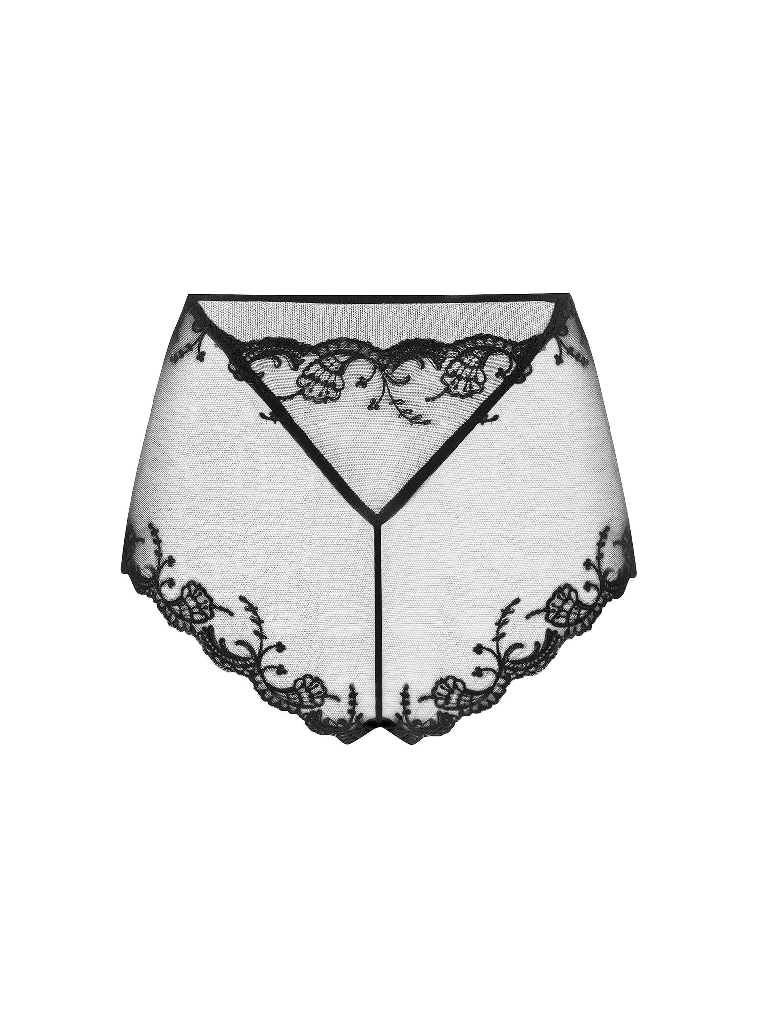 LISE CHARMEL SPLENDEUR SOIE  Boyshort- MARINE- ACC1480