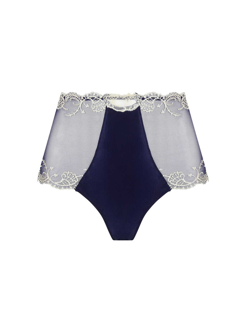 LISE CHARMEL SPLENDEUR SOIE  Boyshort- MARINE- ACC1480