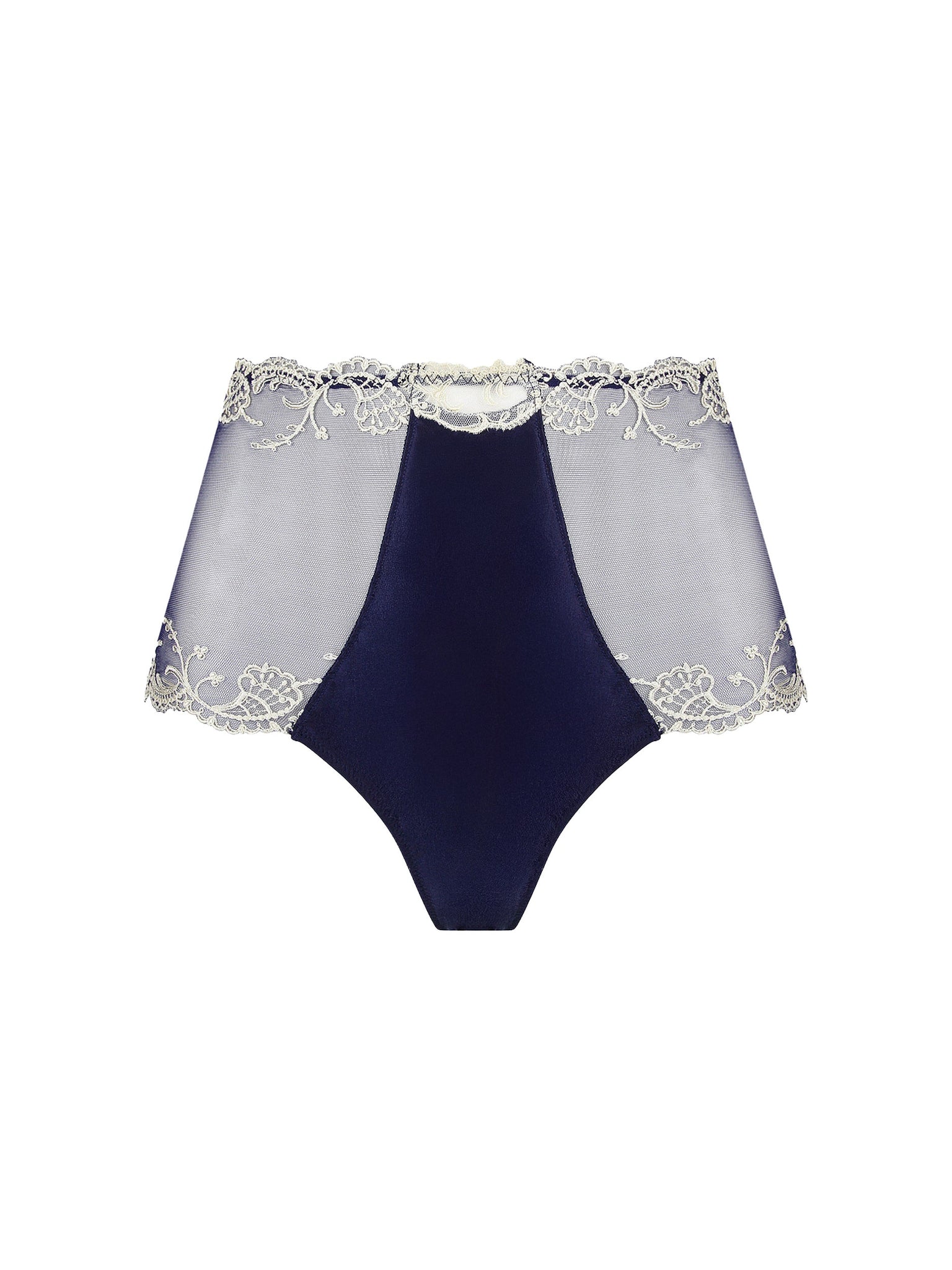 LISE CHARMEL SPLENDEUR SOIE  Boyshort- MARINE- ACC1480
