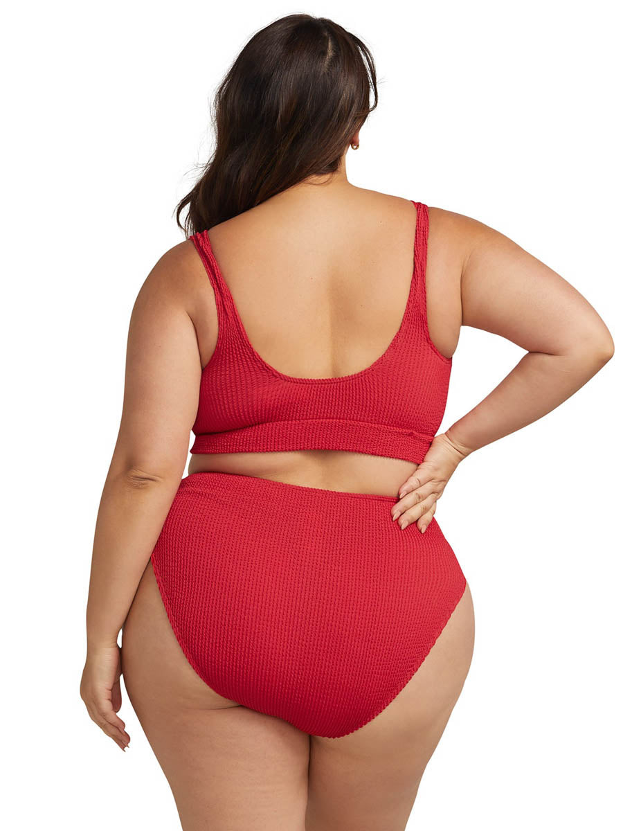 ARTESANDS Kahlo Bikini Set- AT2837- BLK/BLUE/RED