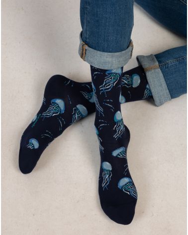 Bleuforet - Jellyfishes Socks - 7079