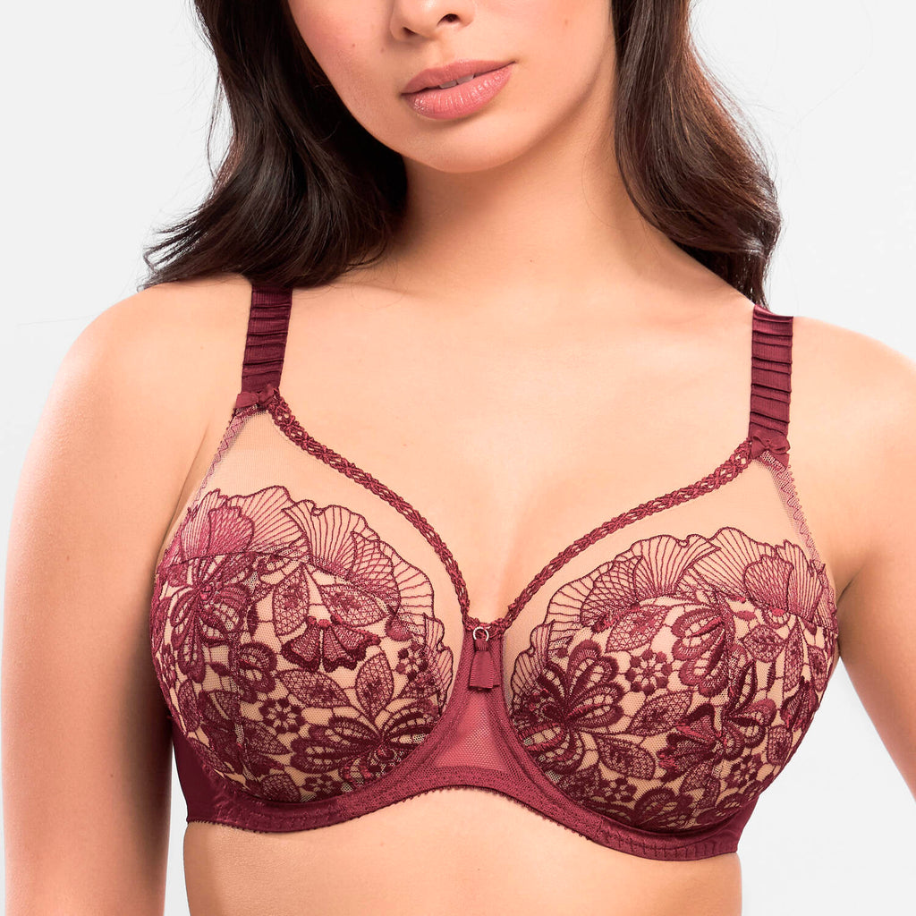 EMPREINTE AGATHE FULL CUP BRA- 07204- AMARANTH