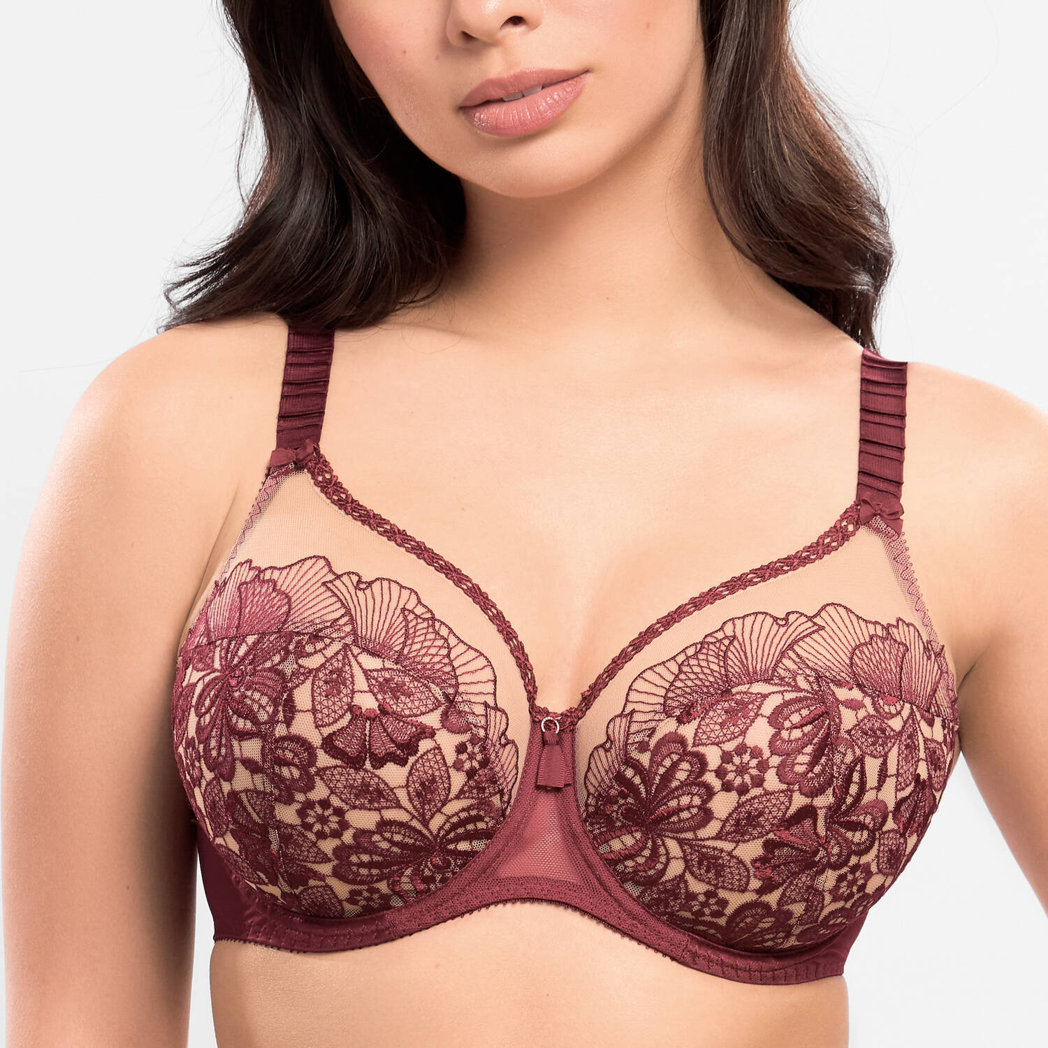 EMPREINTE AGATHE FULL CUP BRA- 07204- AMARANTH
