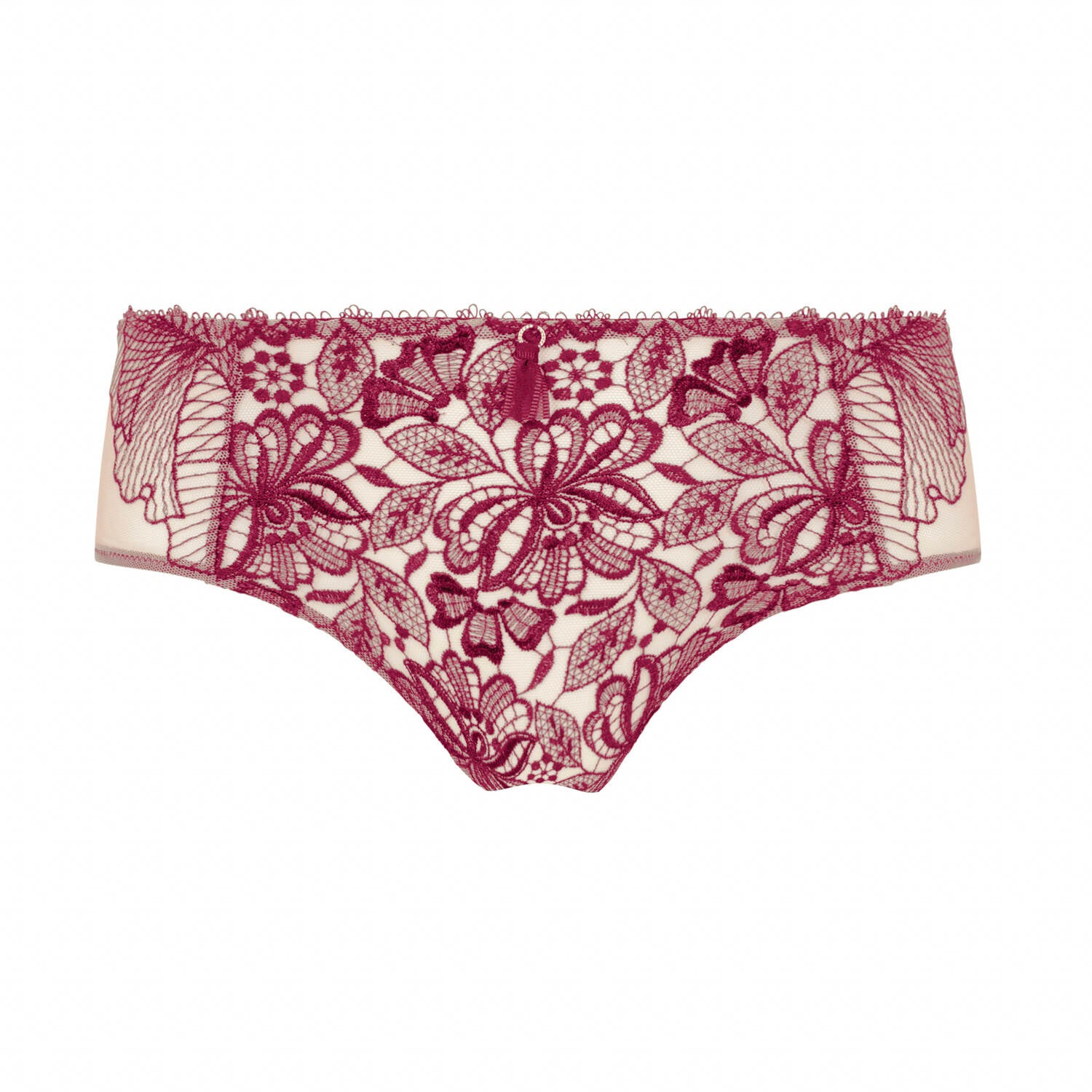 EMPREINTE AGATHE- SHORTY- 02204- BLACK/IVORY/AMARANTH