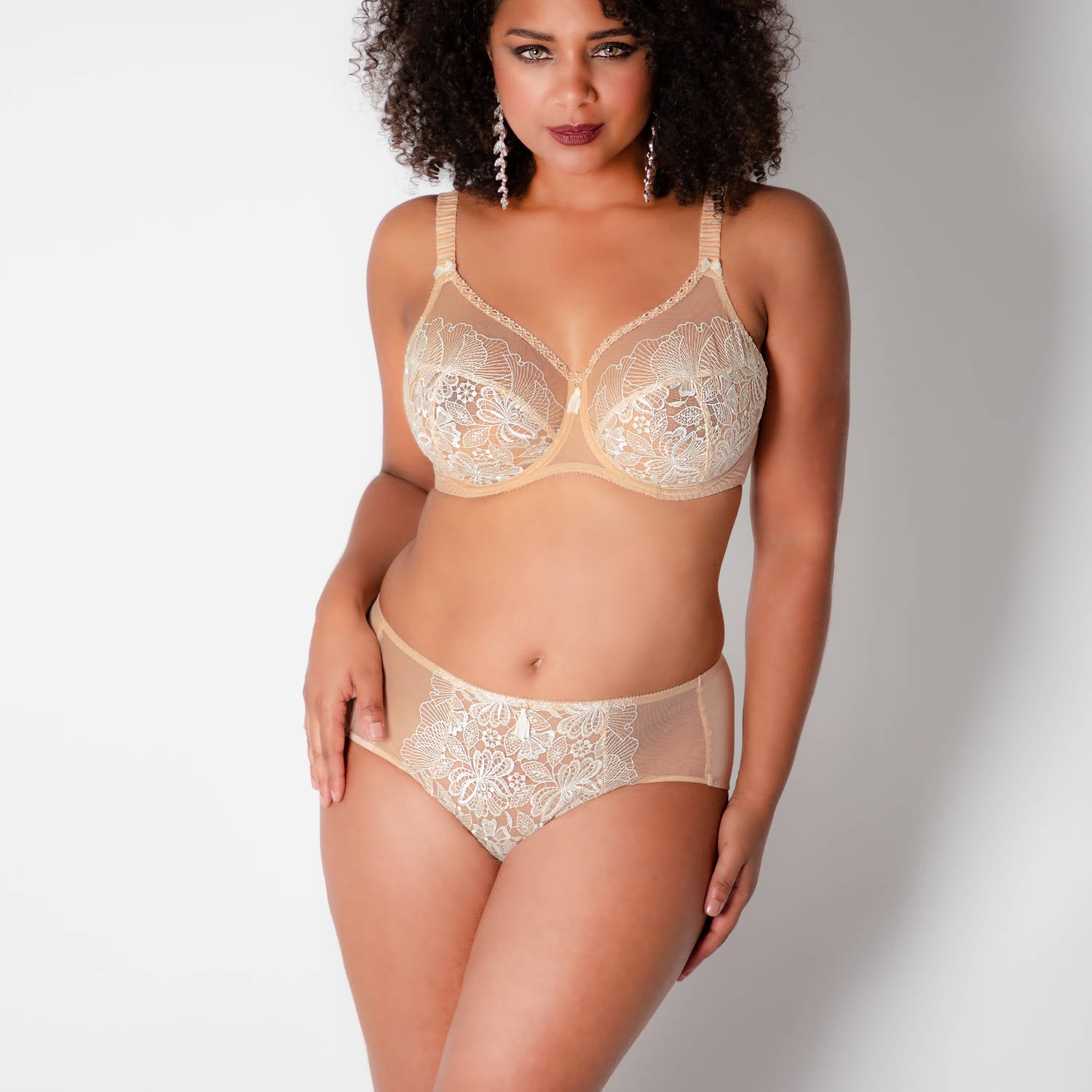 EMPREINTE AGATHE FULL CUP BRA- 07204- BLACK/IVORY