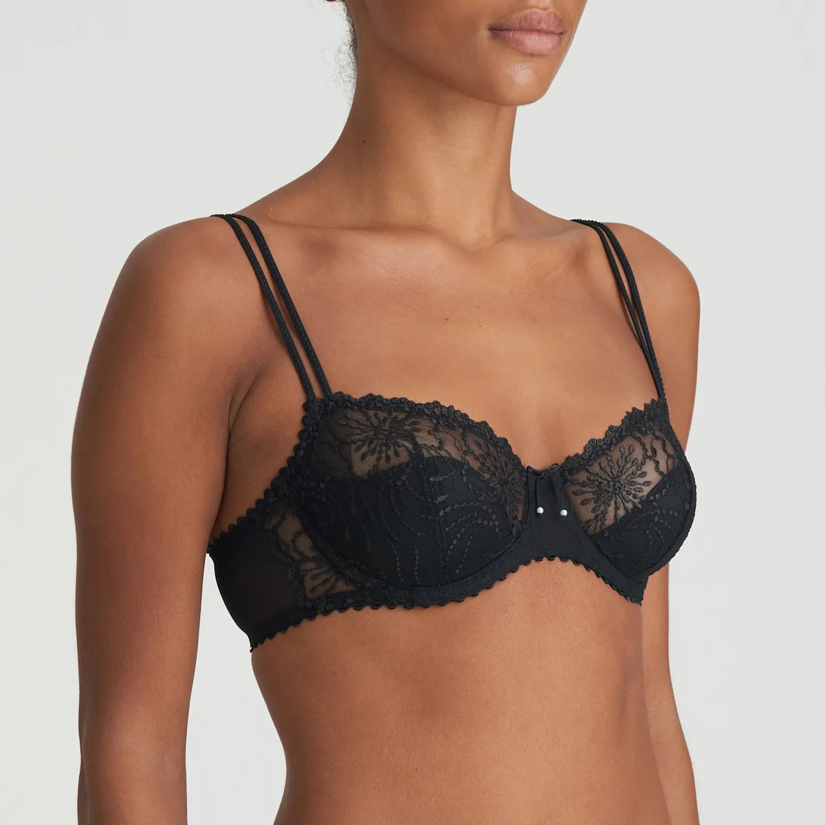 Marie Jo Jane Half Padded Balcony Bra- 0101335- Black