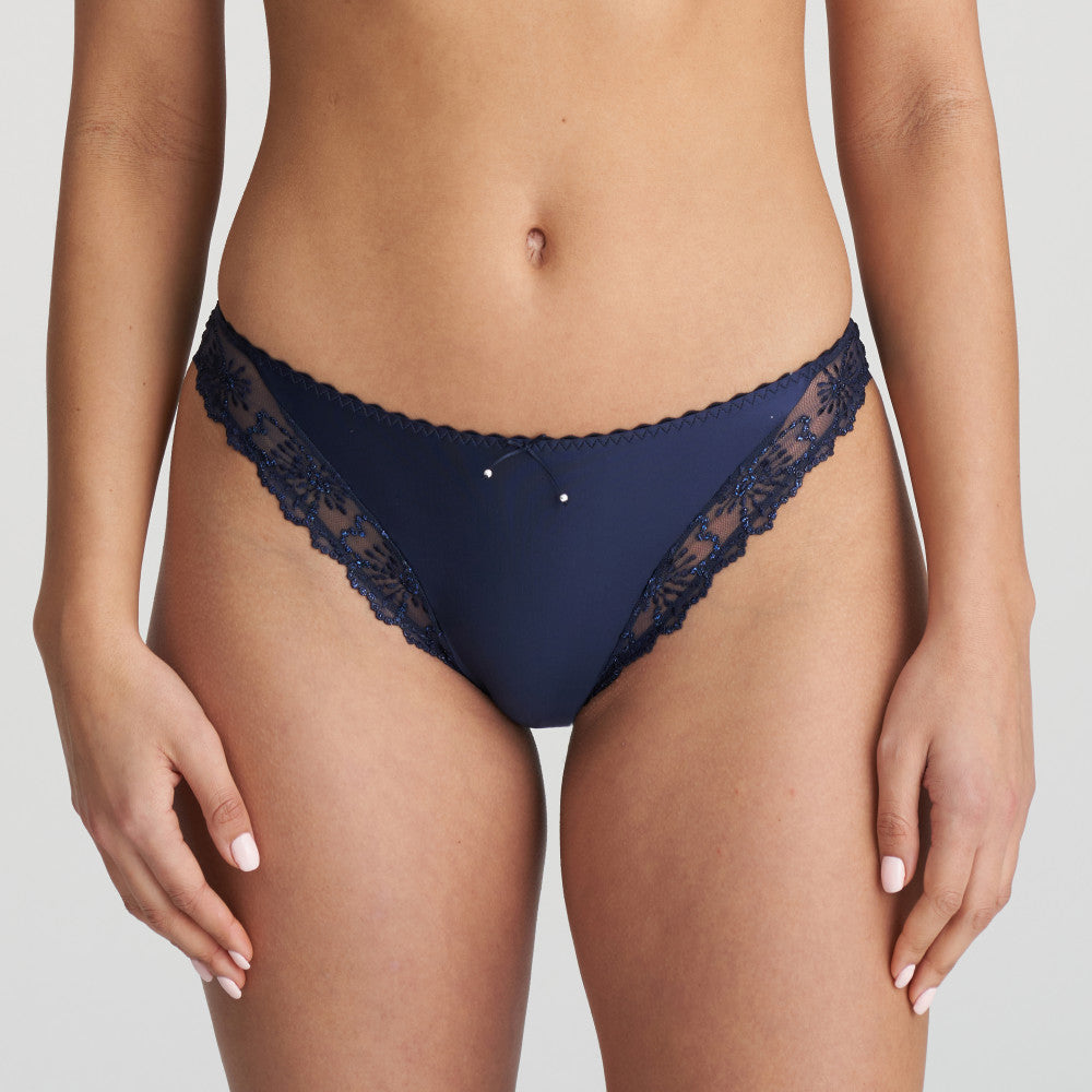 Marie Jo Jane 0501333 Italian Briefs- Velvet Blue/Amethyst