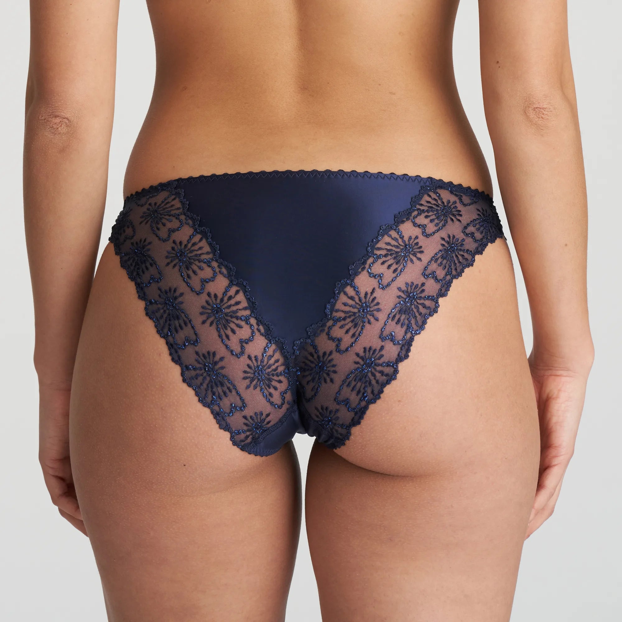 Marie Jo Jane 0501333 Italian Briefs- Velvet Blue/Amethyst