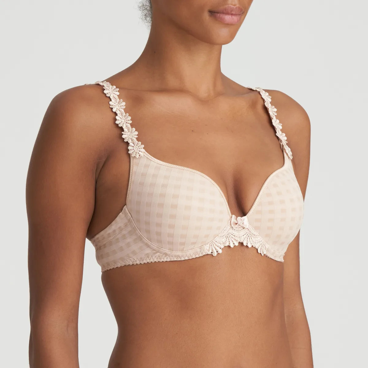 Marie Jo Avero Padded Bra Heart Shape 0100416- Cafe/Black/White