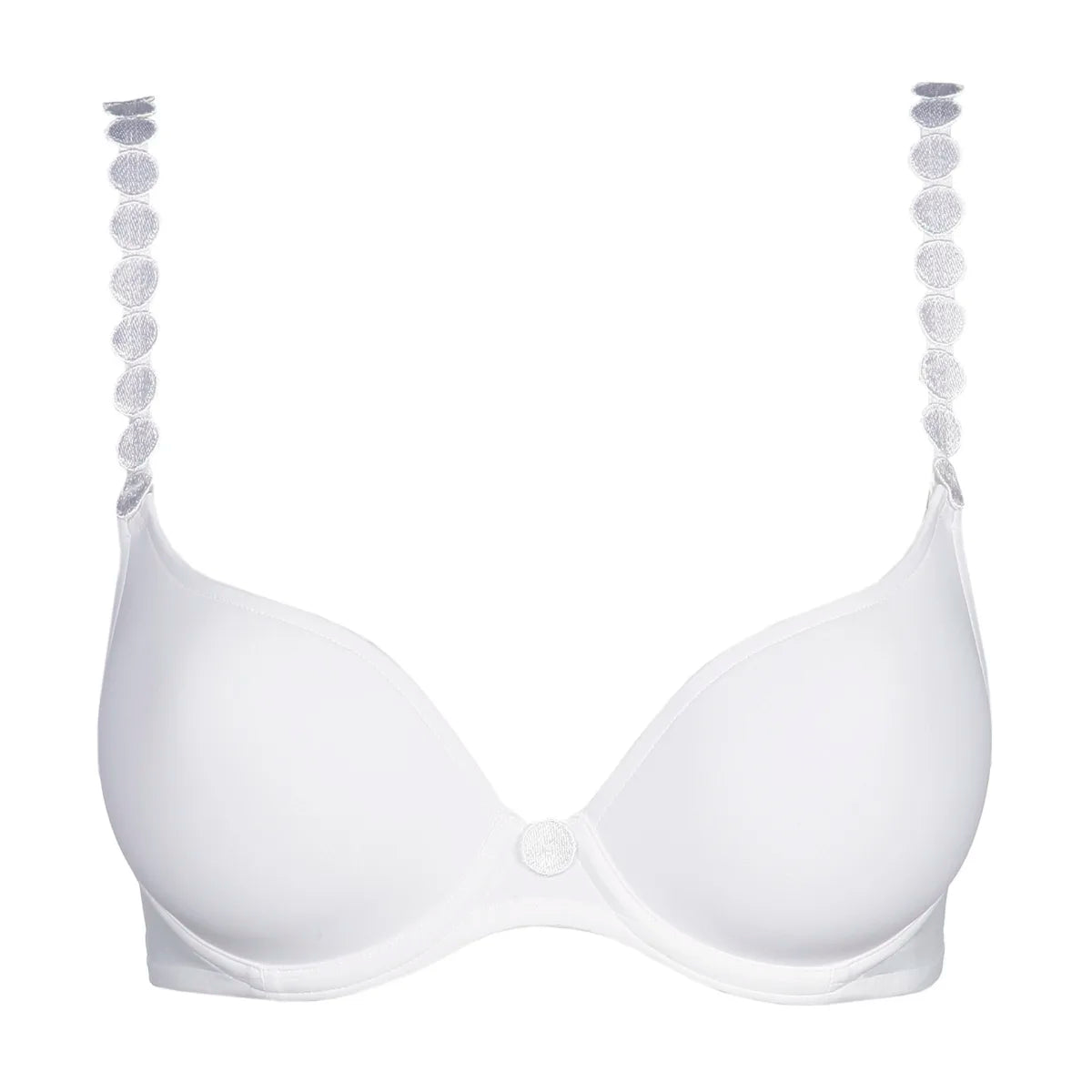 Marie Jo Tom Padded Heart Shape Bra 0120826- Natural/White