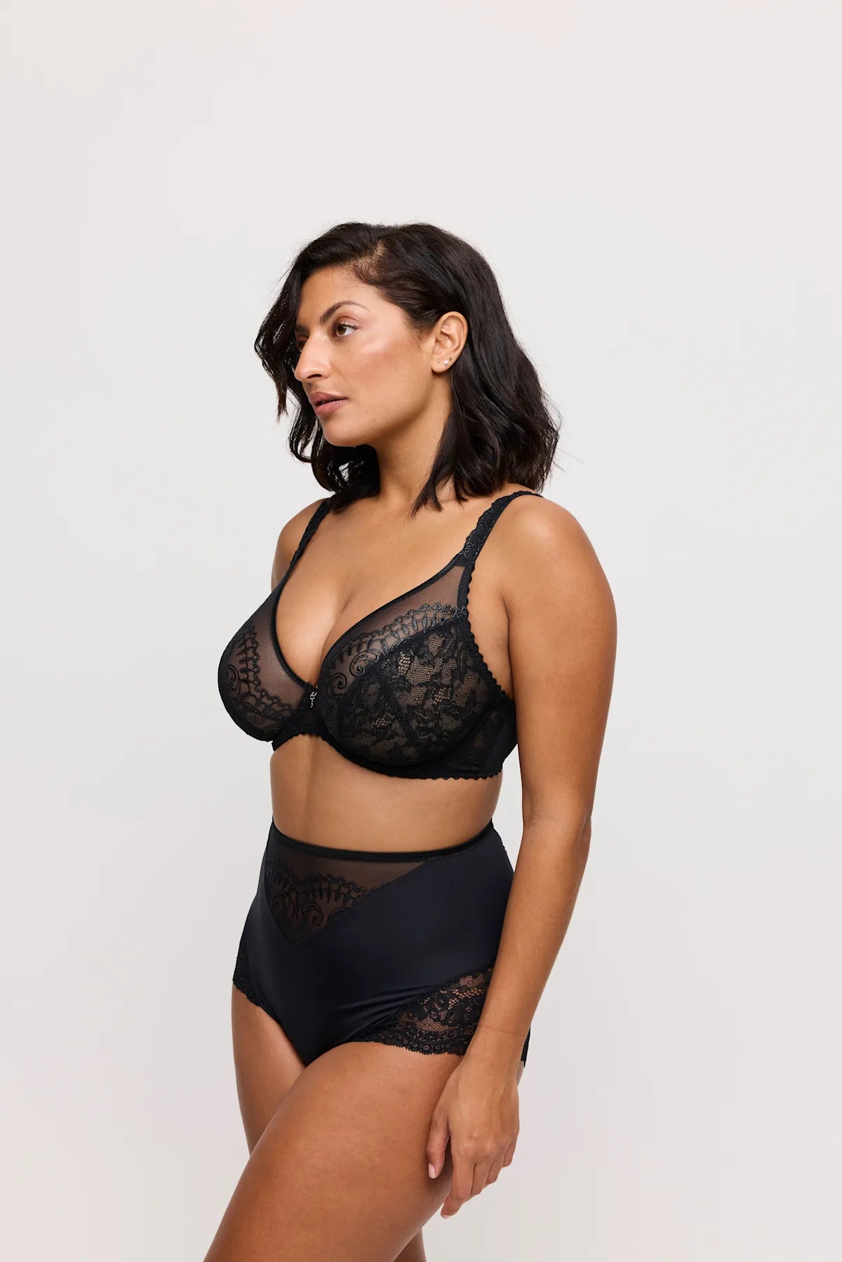 Prima Donna Shimla Plunge Bra- 0163584- Black