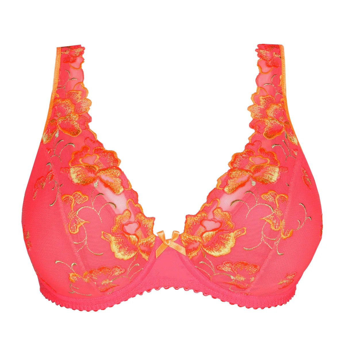 0163442 - PrimaDonna Devdaha Half Padded Plunge Bra- Tropicana