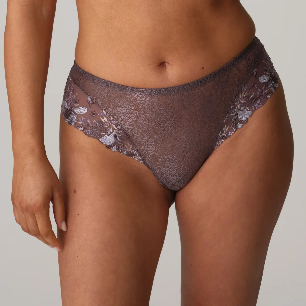 Prima Donna 0663390/0663391- Mohala Thong/Luxury thong- Pink/Eye shadow