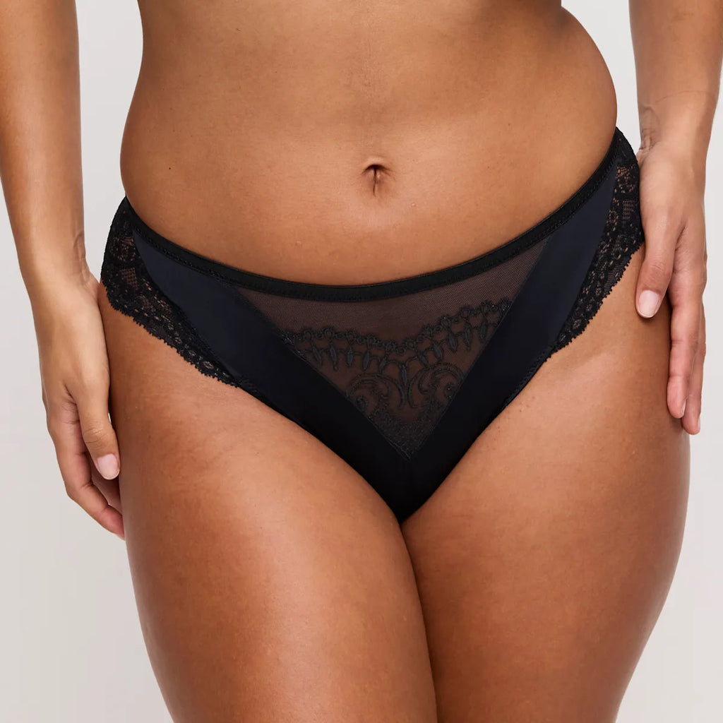 PRIMA DONNA SHIMLA THONG- 0663580- BLK