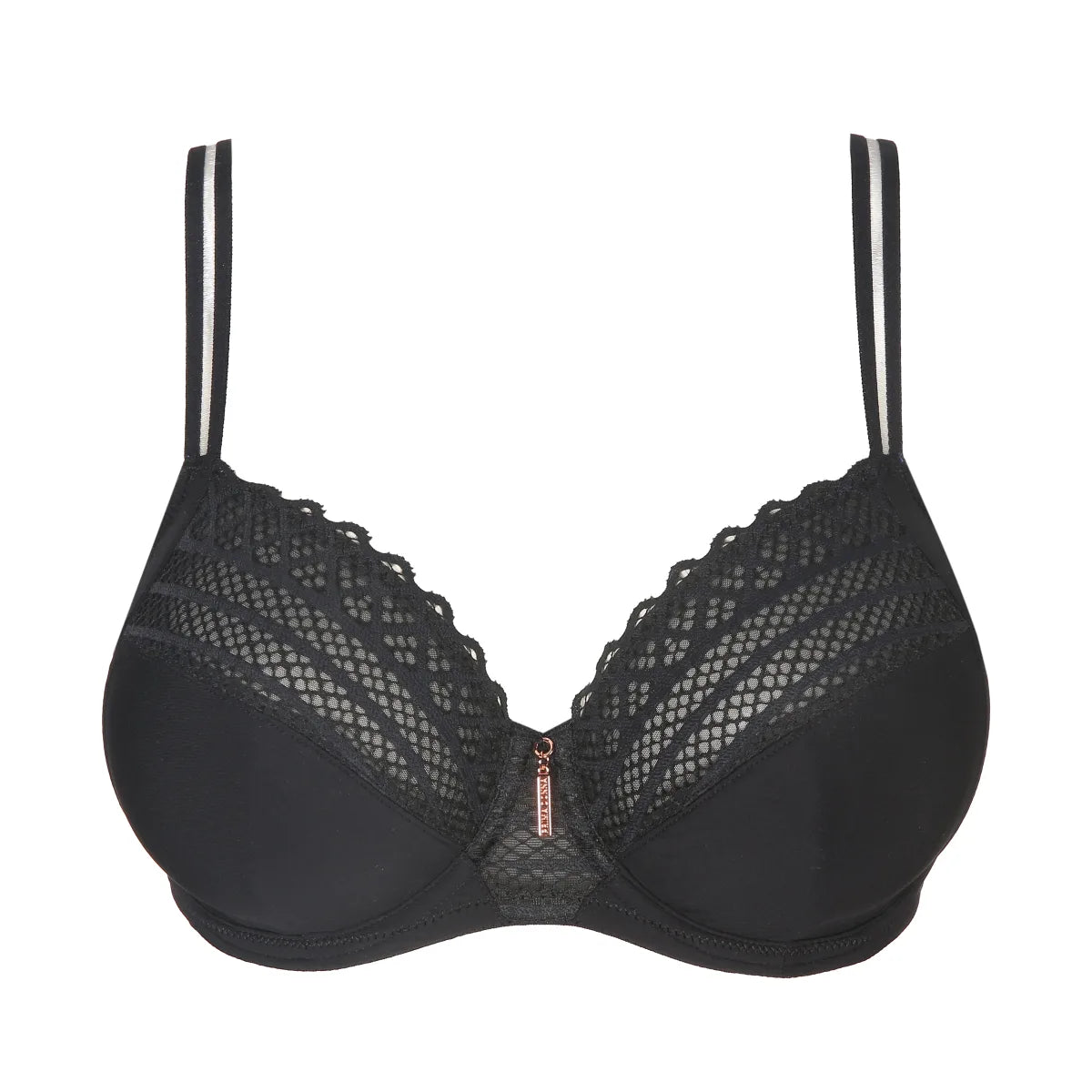 Prima Donna Twist East End- Full Cup Bra- 0141930- Powder rose/Charcoal