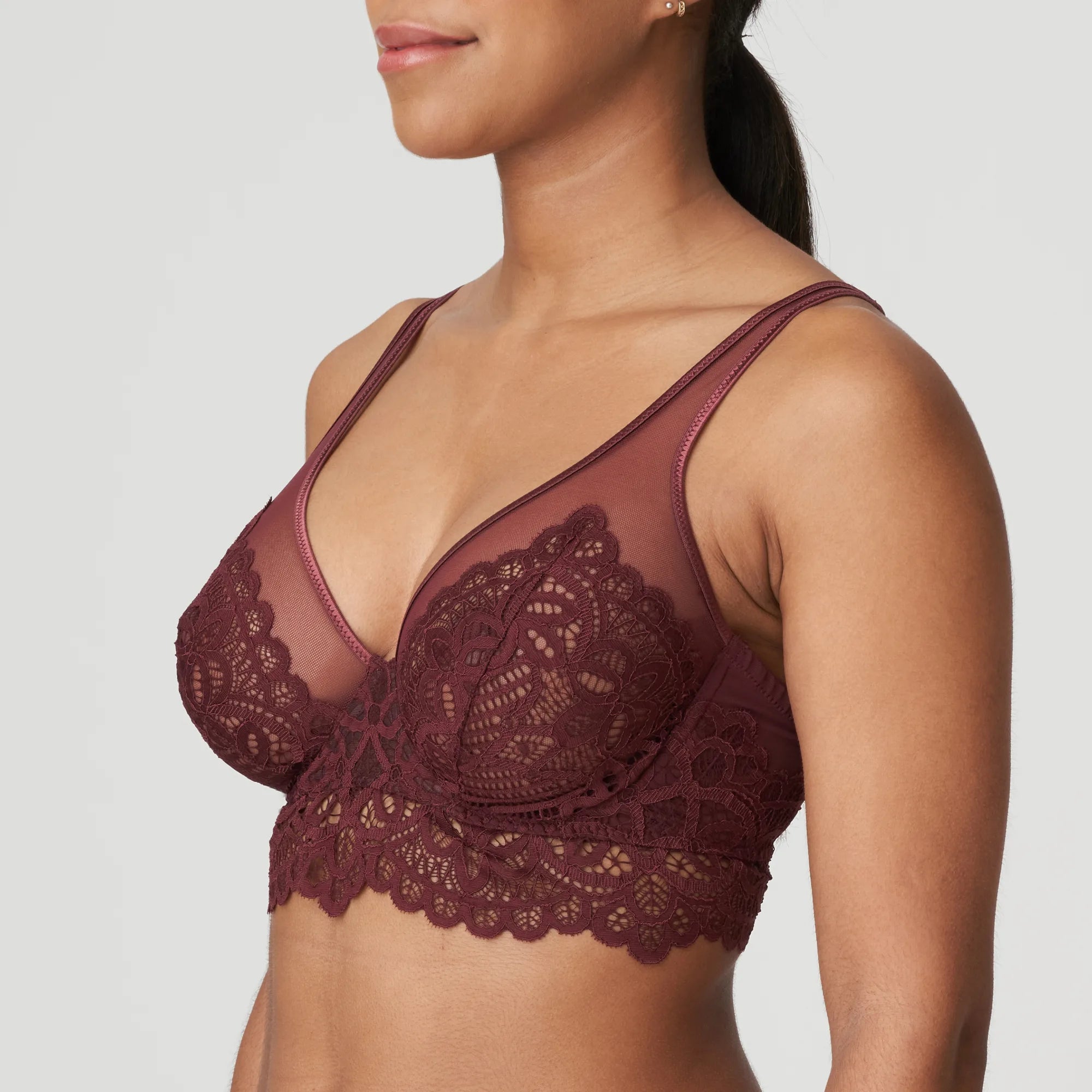 0141886- PrimaDonna TwistFirst Night Bralette Merlot
