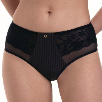Rosa Faia-SITA -1366-  HIGH-WAIST BRIEFS- crystal/black/blue heaven