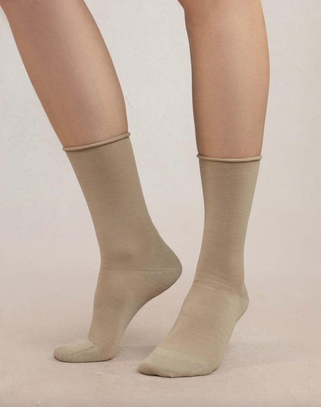 Bleuforet Fine Wool Socks with Cotton Inside- 6700